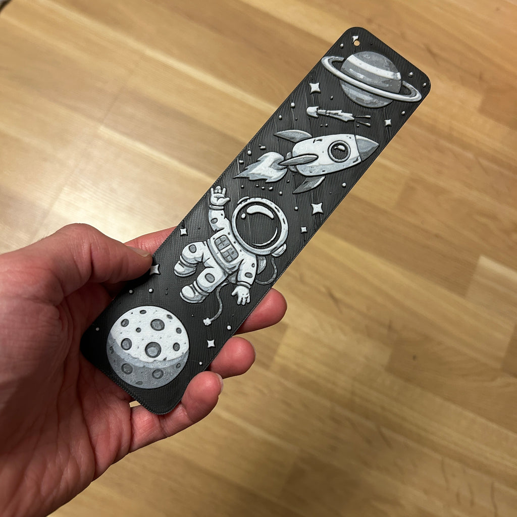3D Printed Bookmark – Minimal & Durable Design