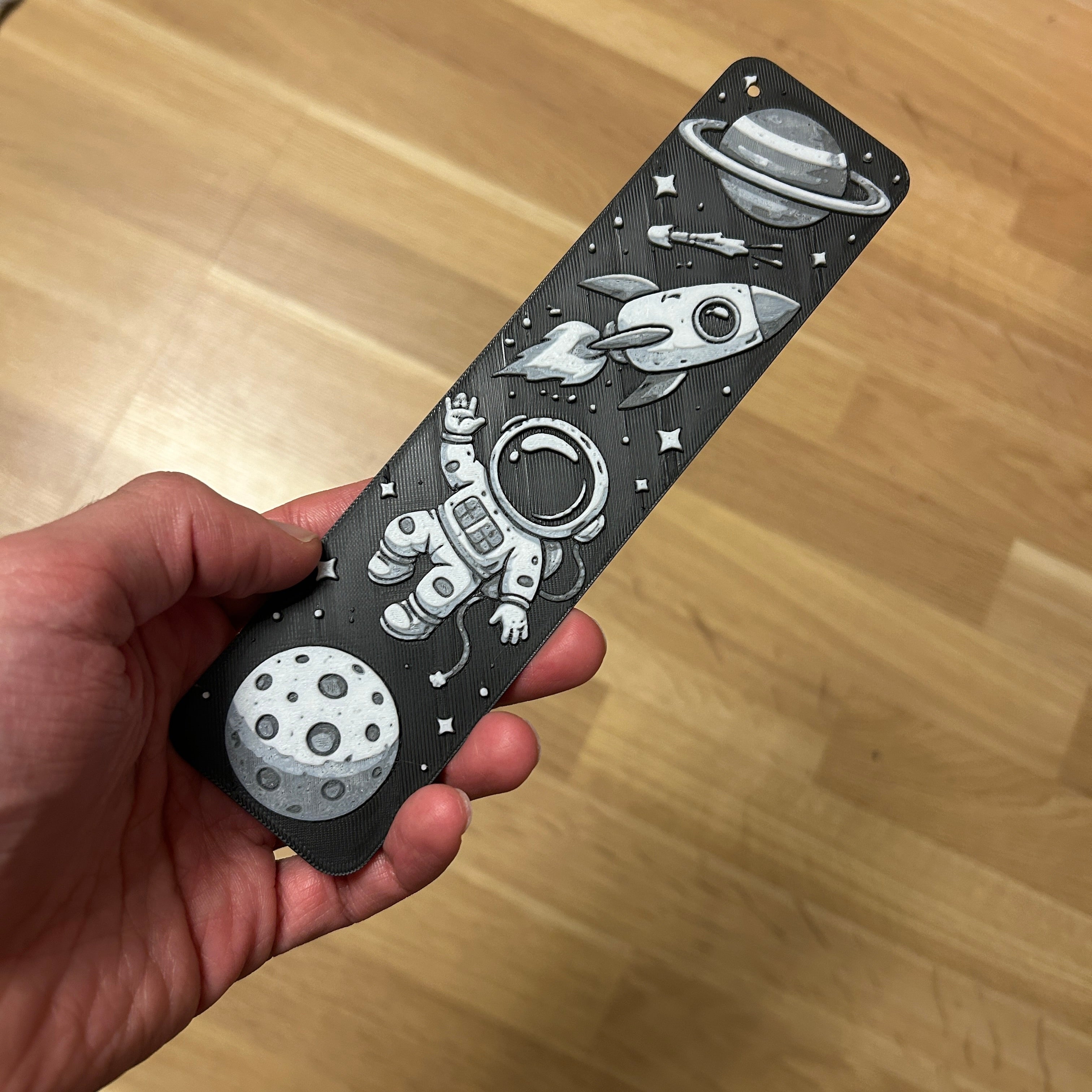 3D Printed Bookmark – Minimal & Durable Design