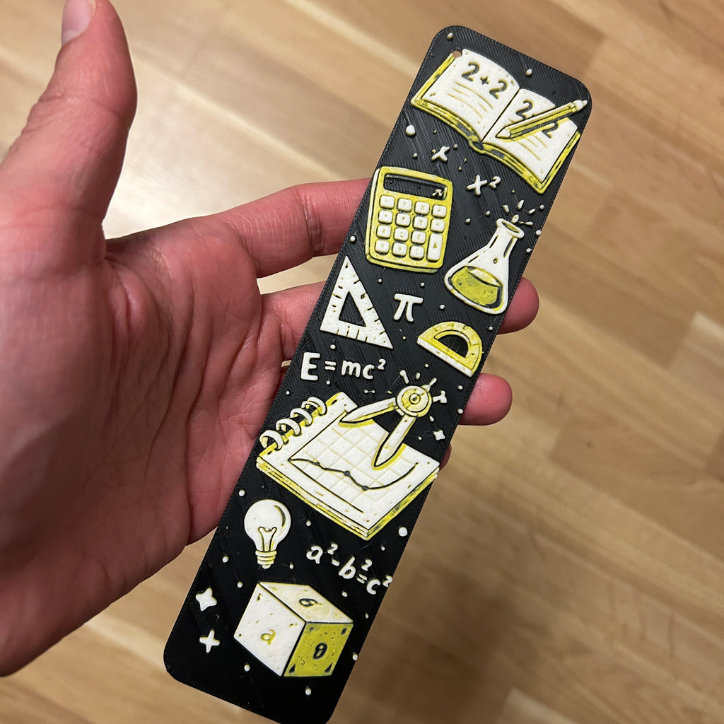 3D Printed Bookmark – Minimal & Durable Design