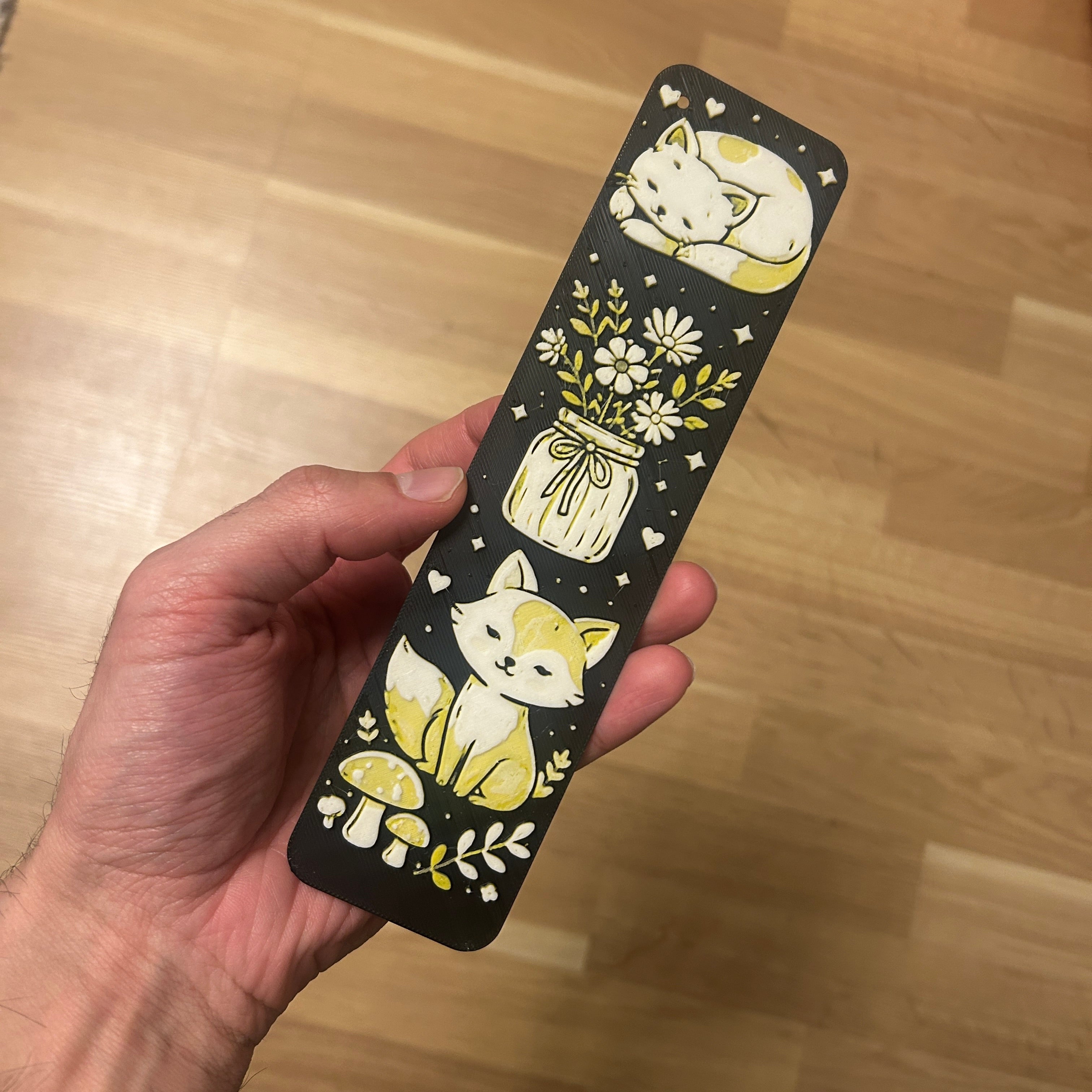 3D Printed Bookmark – Minimal & Durable Design