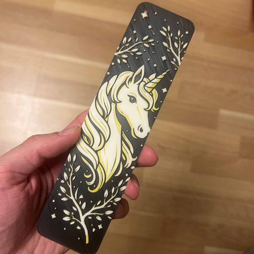 3D Printed Bookmark – Minimal & Durable Design