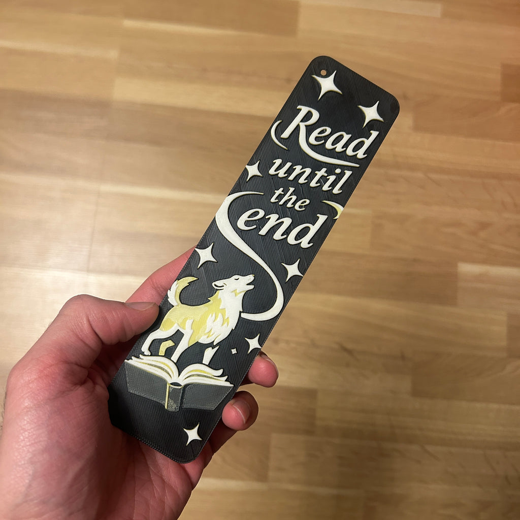 3D Printed Bookmark – Minimal & Durable Design