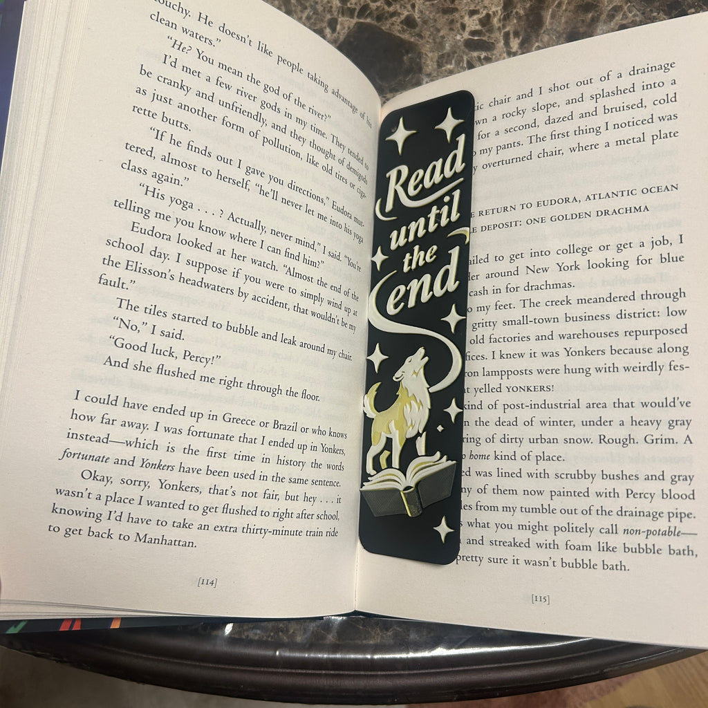 3D Printed Bookmark – Minimal & Durable Design