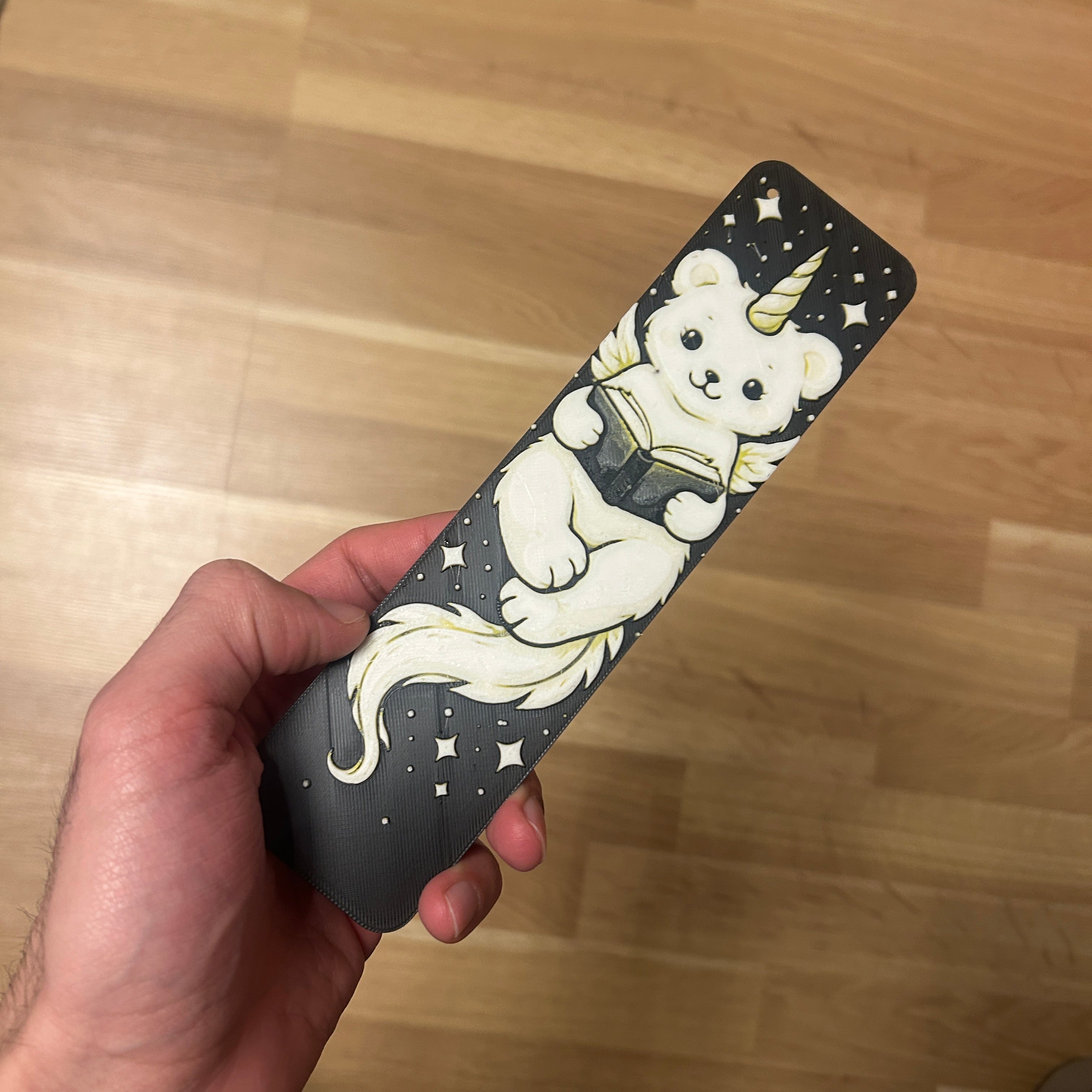 3D Printed Bookmark – Minimal & Durable Design